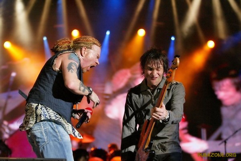 Вчерашний концерт Guns N'Roses в Москве