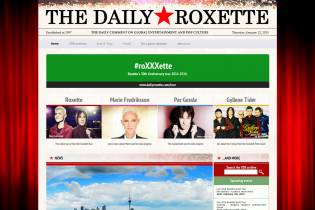 Новостной сайт Daily Roxette