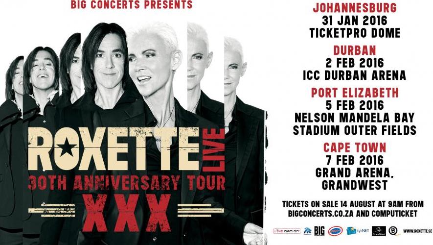 Объявлены даты концертов Roxette в 2016 году