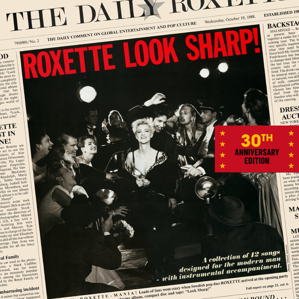 Юбилейная версия альбома Roxette Look Sharp!