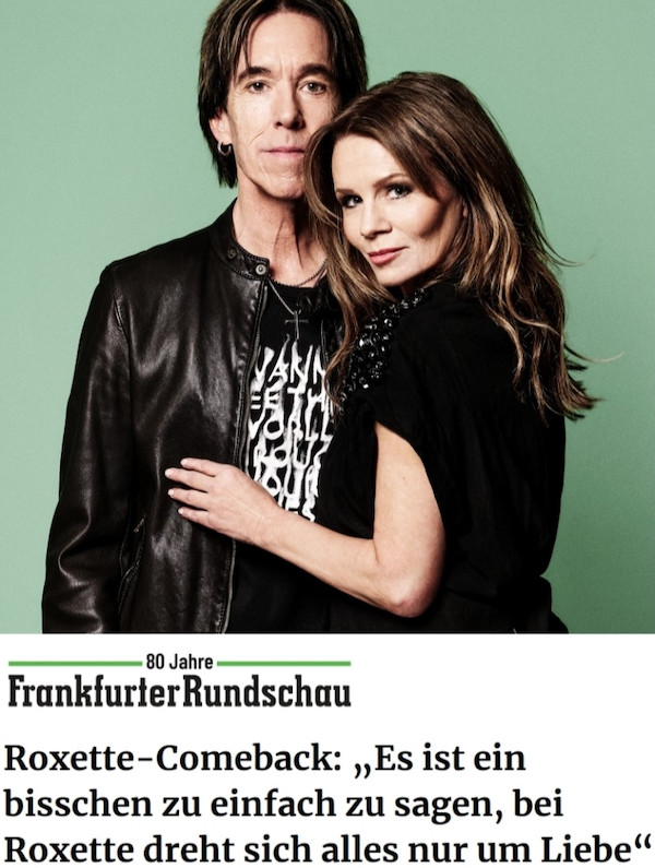 Пер и Лена дали интервью Frankfurter Rundschau