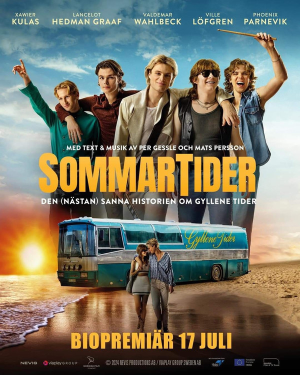17 июля выйдет фильм Sommartider о Gyllene Tider